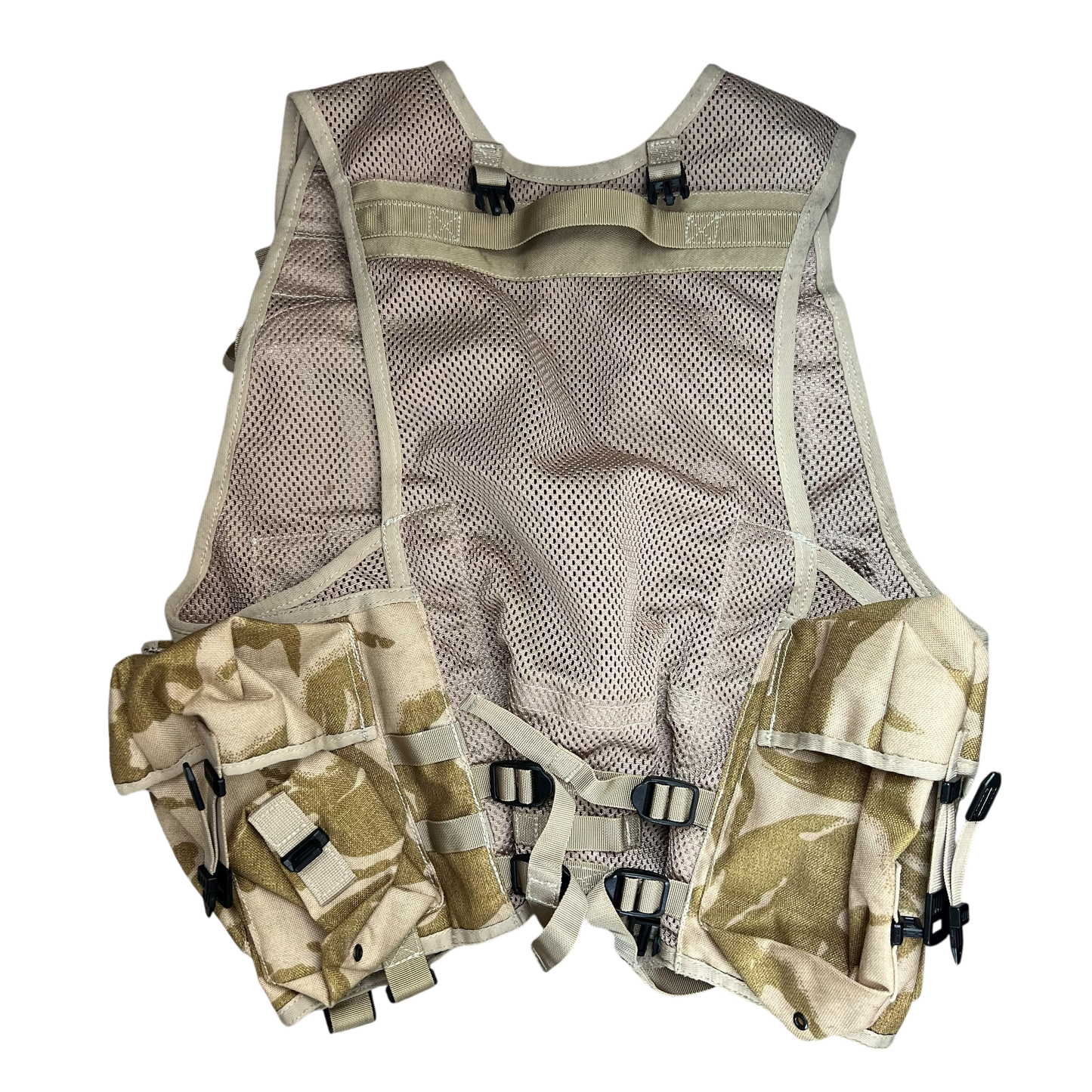 British Army Waistcoat Tactical Vest Desert DPM Camouflage GP OPS