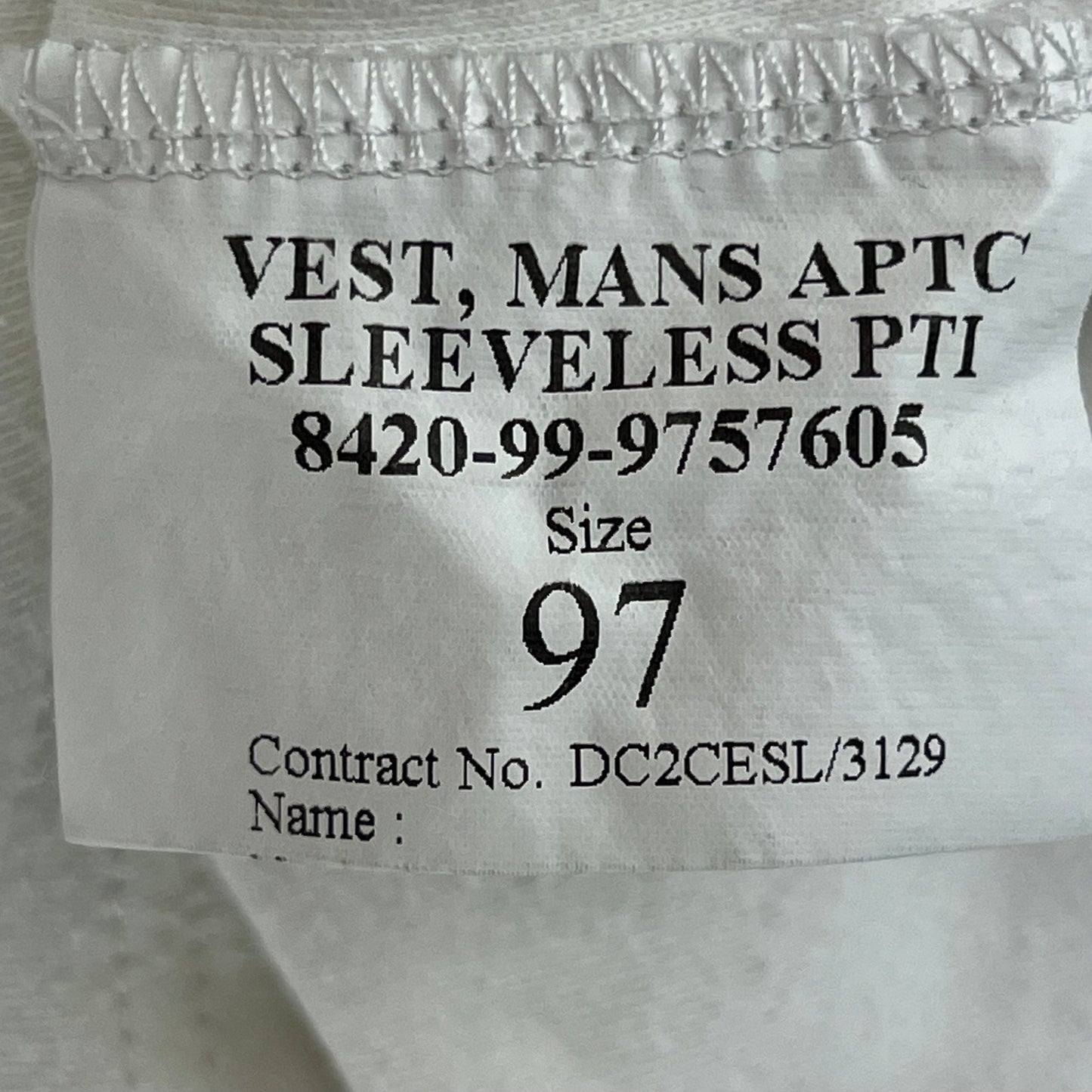 British Army PTI Vest - Medium 97cm