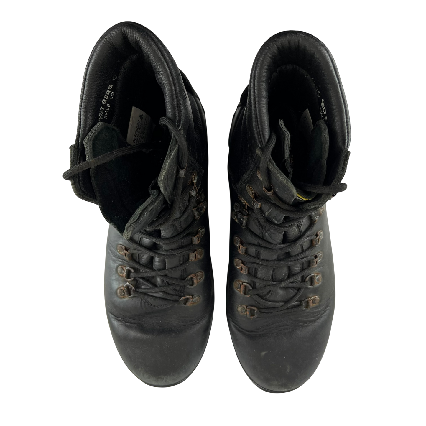 British Army Altberg Defender Black Combat Boots - Size 9L