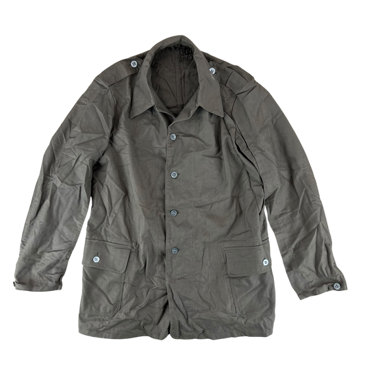 Swedish Army M40 "Grötrock" Brown Work Jacket - Medium