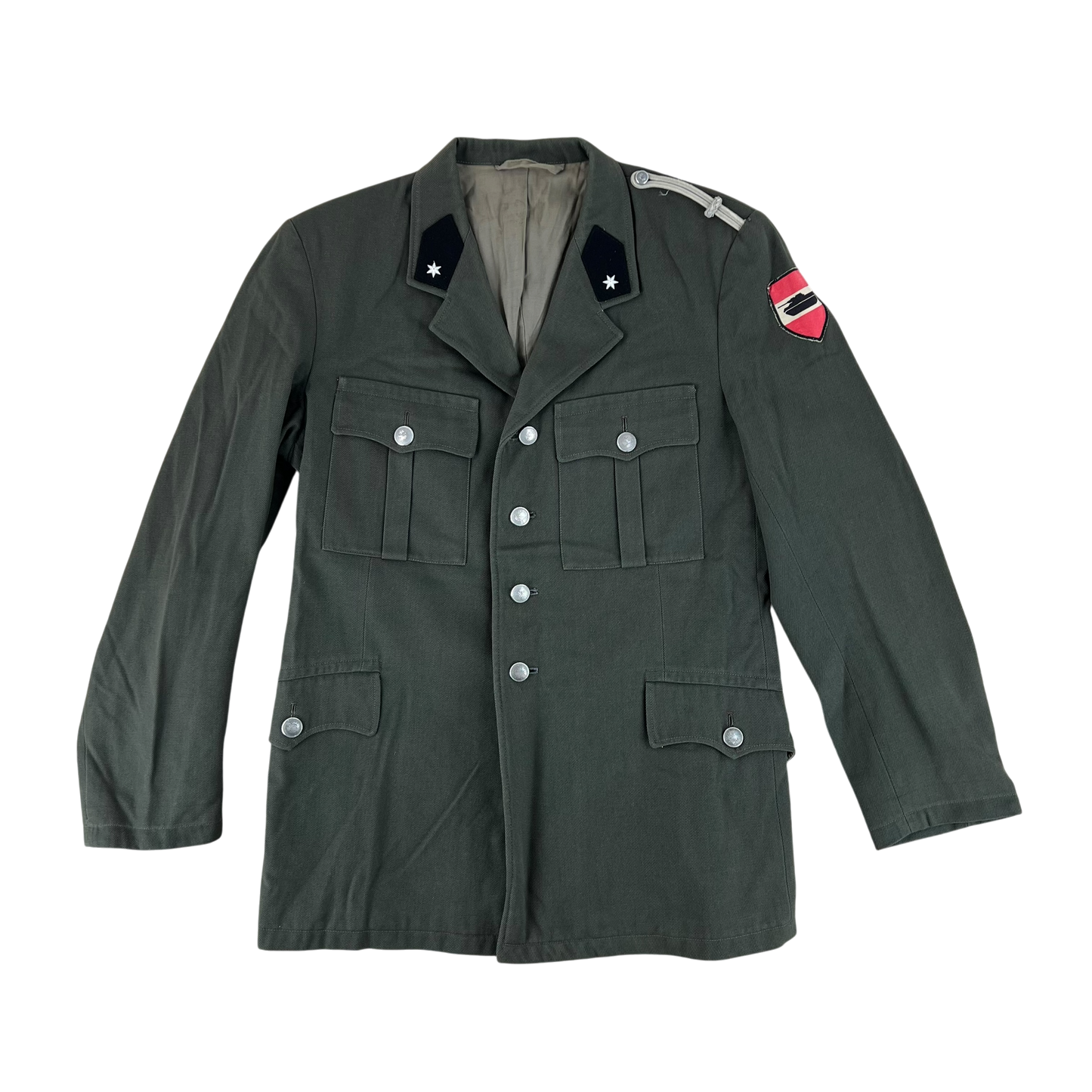 Austrian Army 80s Grey Dress Jacket - Medium