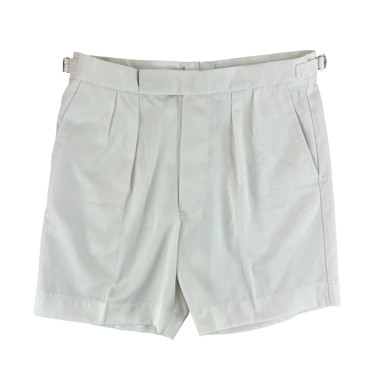 British Royal Navy White Dress Shorts - W35 190/88