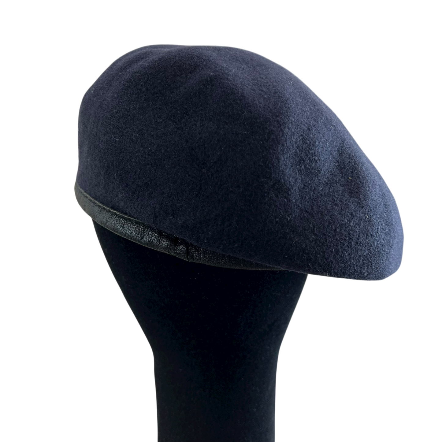 British Army Navy Beret w/ Badge - 1st Queen's Dragoon Guards - Medium 58cm