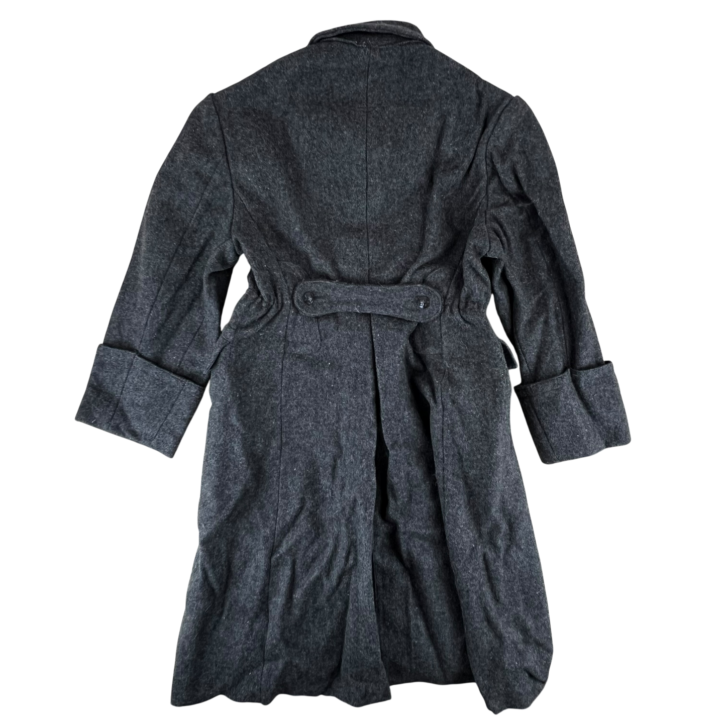 Bulgarian People's Army Grey Wool Greatcoat - Medium