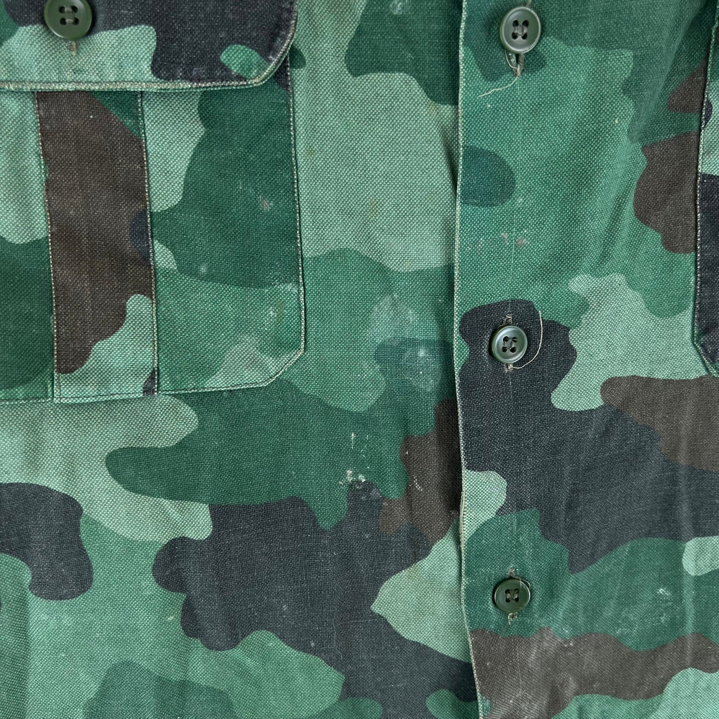 Serbian Army M93 Oak Leaf Camouflage Field Tailored Vest - X Large