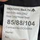 British Army SAS S95 Black Field Trousers - W35 L32.5