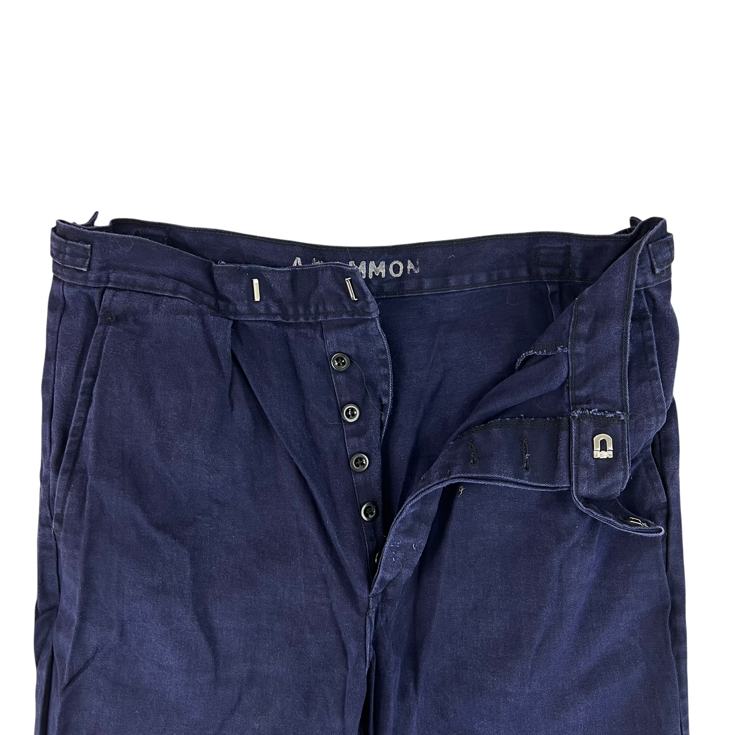 British Royal Navy Cotton Working Dress Trousers - W36 L30.5