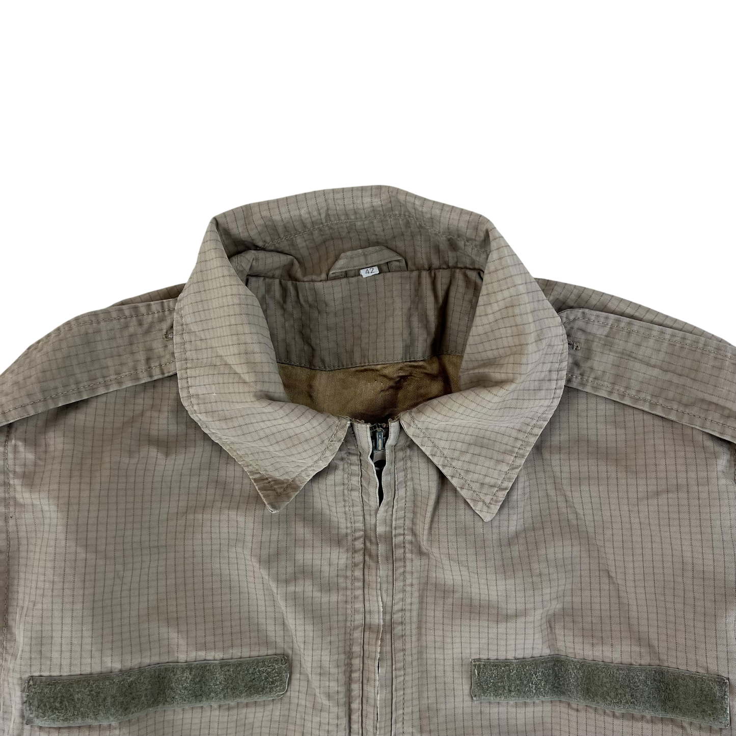 Romanian Army Tan Ripstop Blouson Jacket - Medium