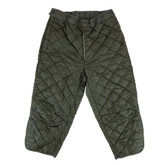 Dutch Army Thermal Quilted Trouser Liner - W30