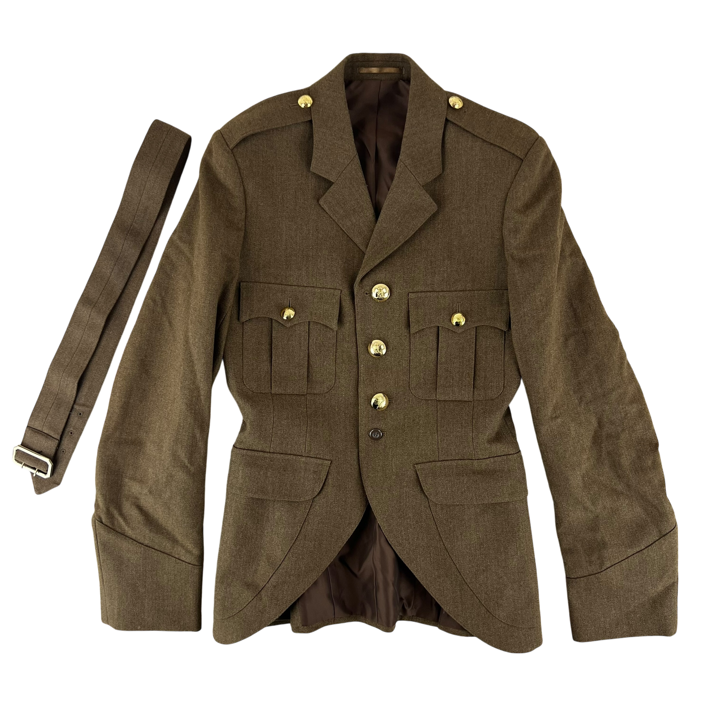 British Army No. 2 FAD Dress Jacket Scottish Pattern w Belt - Royal Regiment of Scotland - Medium 182/92