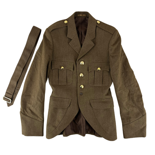 British Army No. 2 FAD Dress Jacket Scottish Pattern w Belt - Royal Regiment of Scotland - Medium 182/92