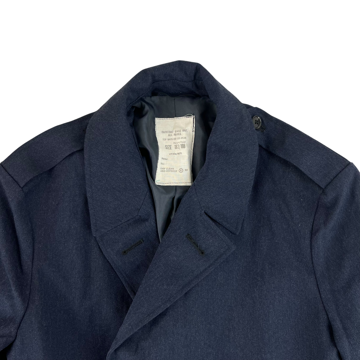 British Royal Air Force Raincoat Trench Coat - Large 182/108