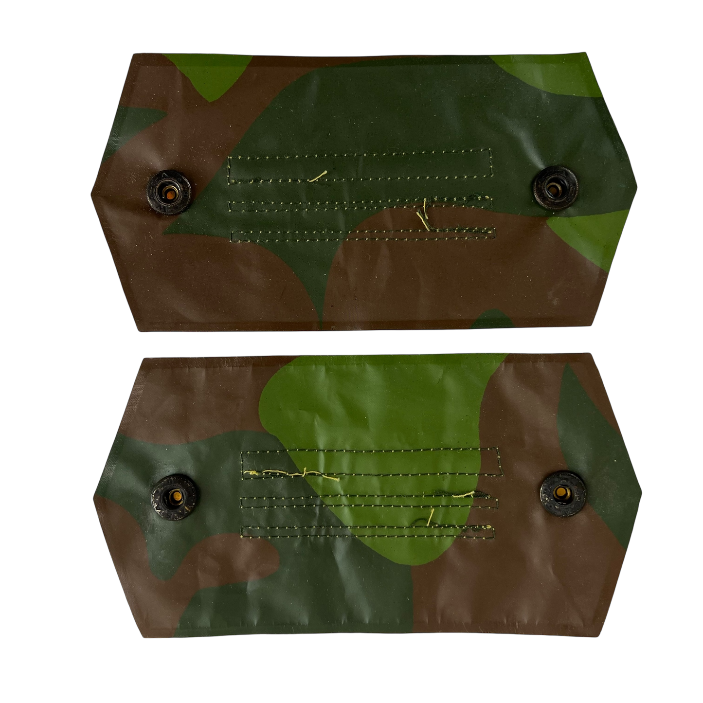 Finnish Army M91 Camo Pair of Senior Lieutenant Rank Cuff Tabs Waterproof