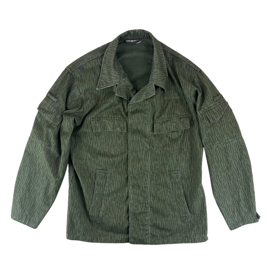 East German Army NVA DDR Raindrop Strichmuster Camouflage Jacket - Medium k48