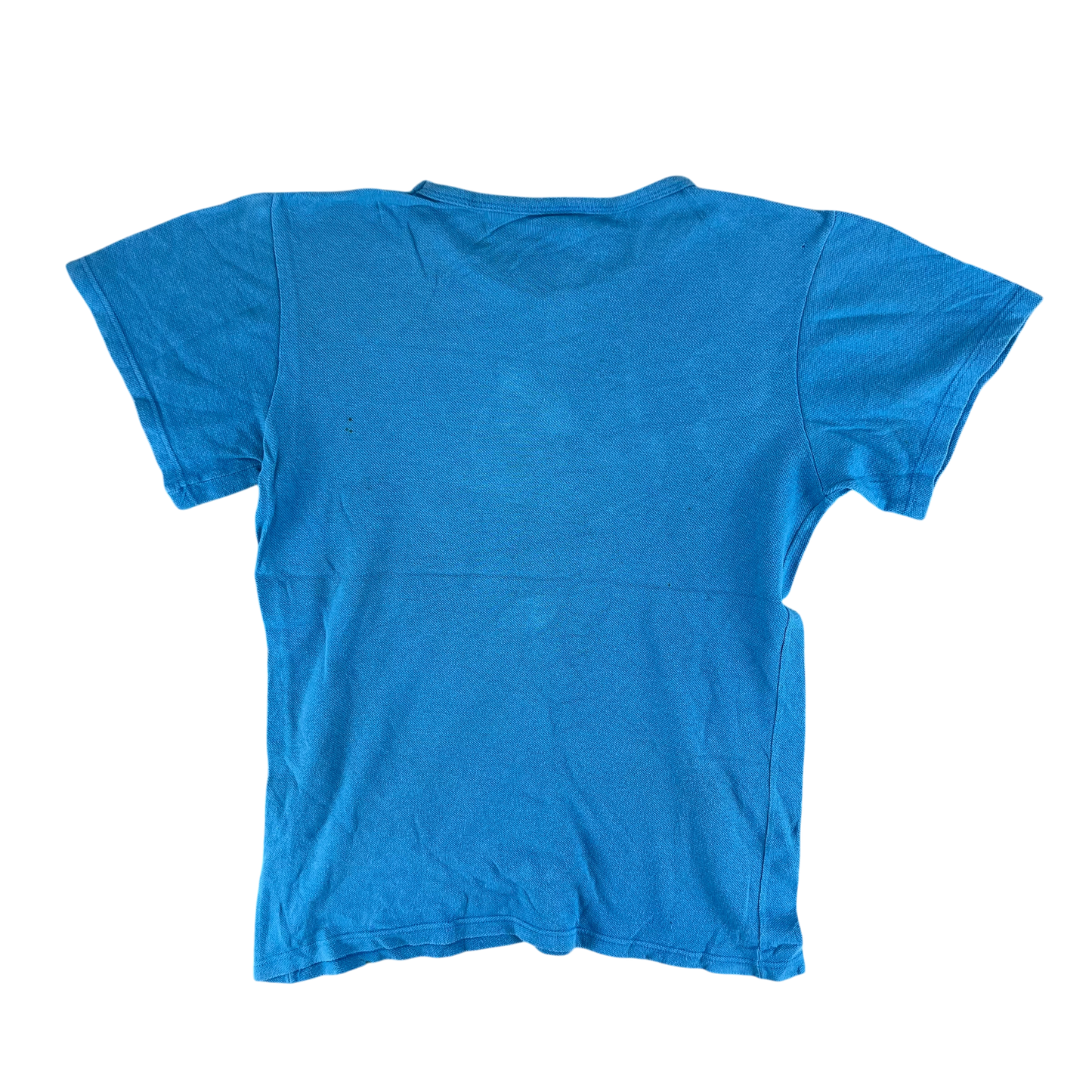 West German Army 70s Blue Training T Shirt - Small
