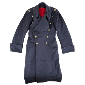 British Army Officer's Double Breasted Wool Greatcoat - Welsh Guards - Medium