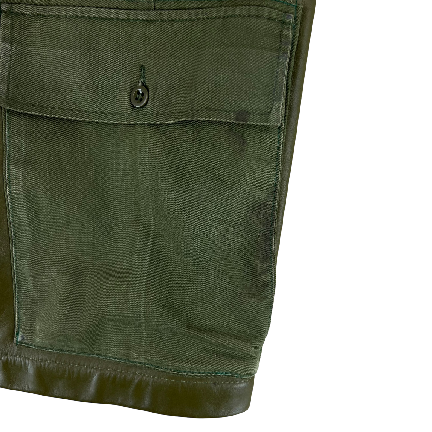 British Army Protective Leather Jerkin Vest - Medium 170/96