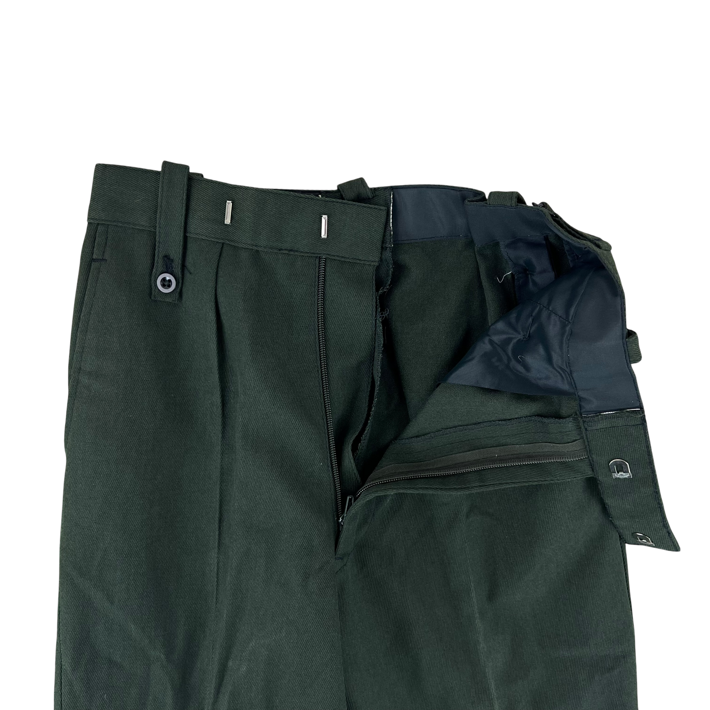 British Army Barrack Dress Green Trousers - W31 L27