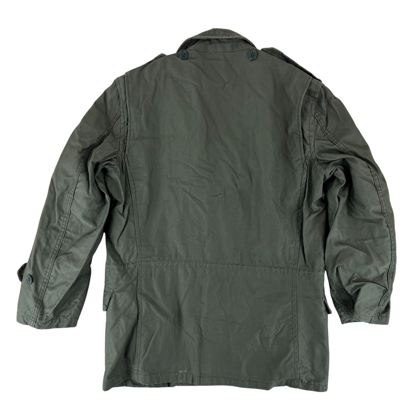 Greek Army M65 Olive Green Jacket - Medium