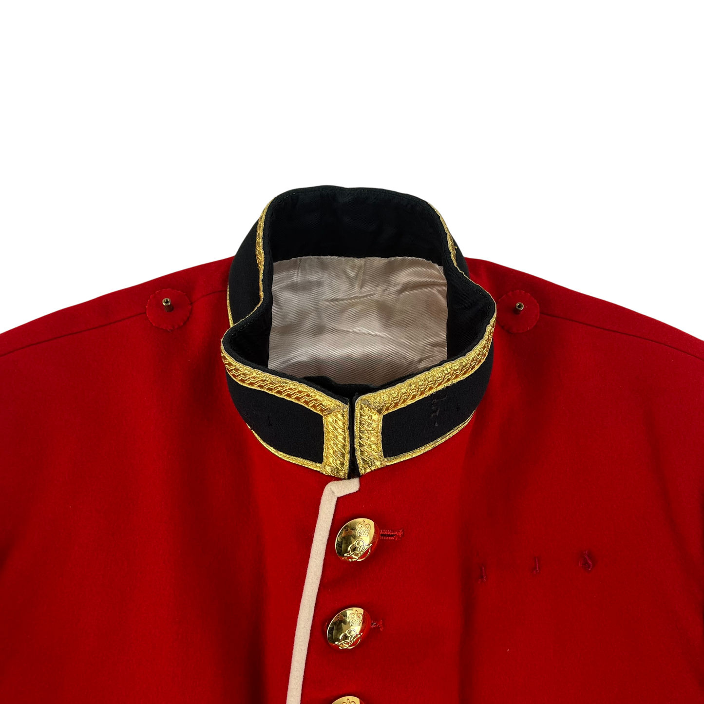 British Army Red Tunic Jacket - Queen's Division Normandy Band - Large
