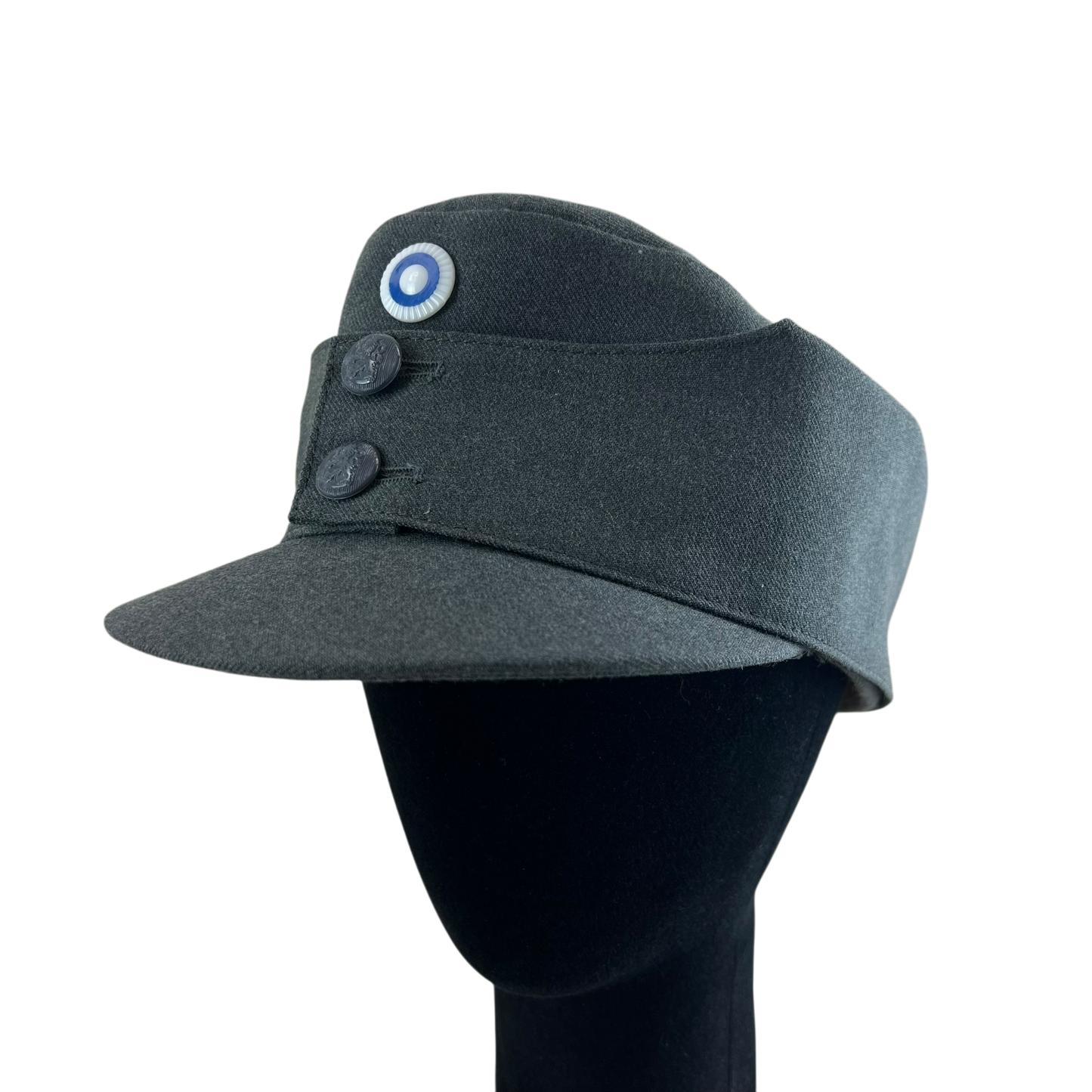 Finnish Army M65 Ski Field Cap w/ Cockade