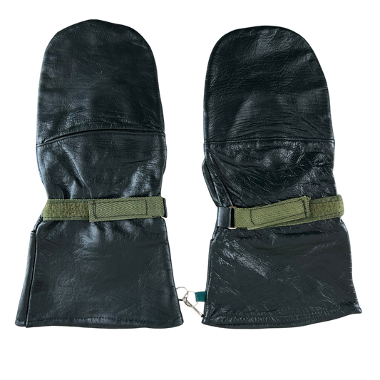 Finnish Army M04 Leather Mittens - Large