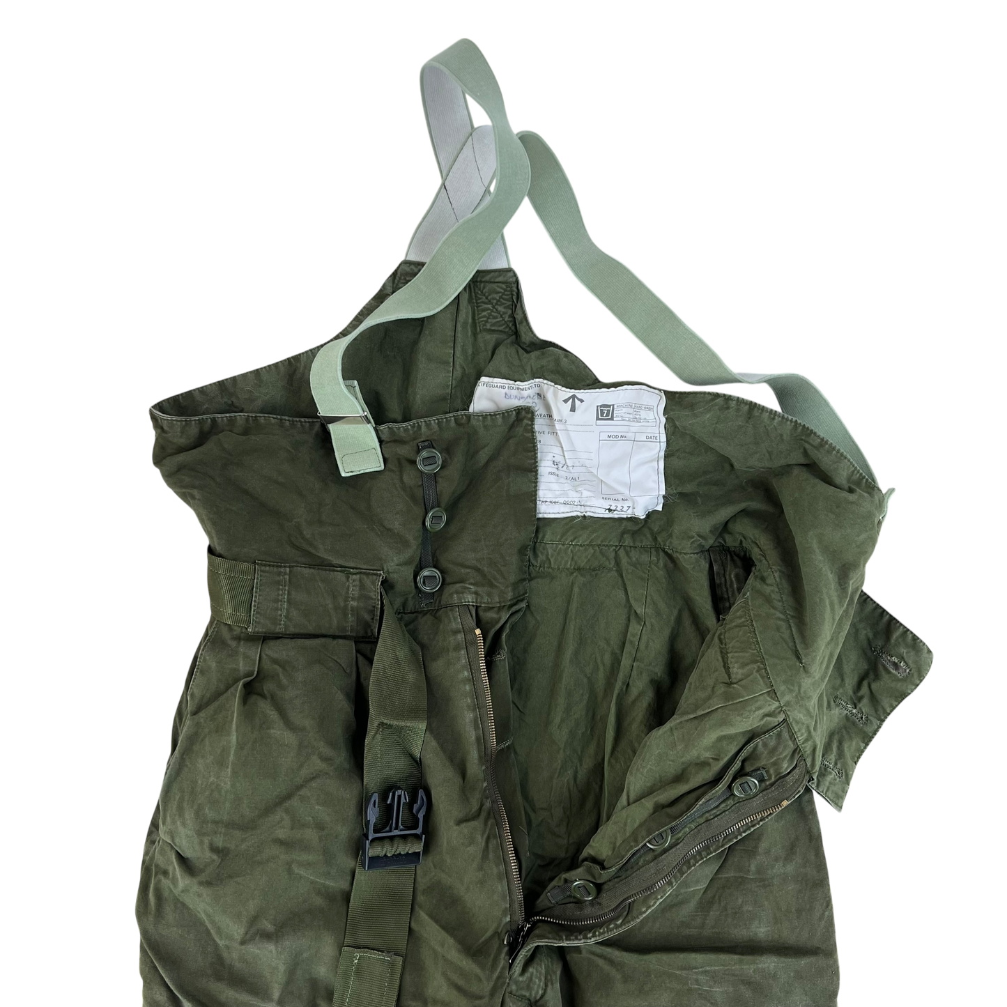 British RAF MK3 FR Cold Weather Aircrew Trousers - W34 SIZE 7