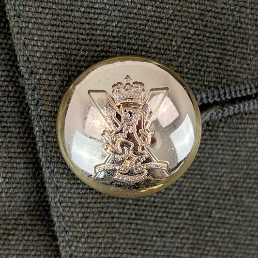 British Army 1980 Scottish Pattern No. 2 Olive Green Dress Jacket - Royal Regiment of Scotland - Large