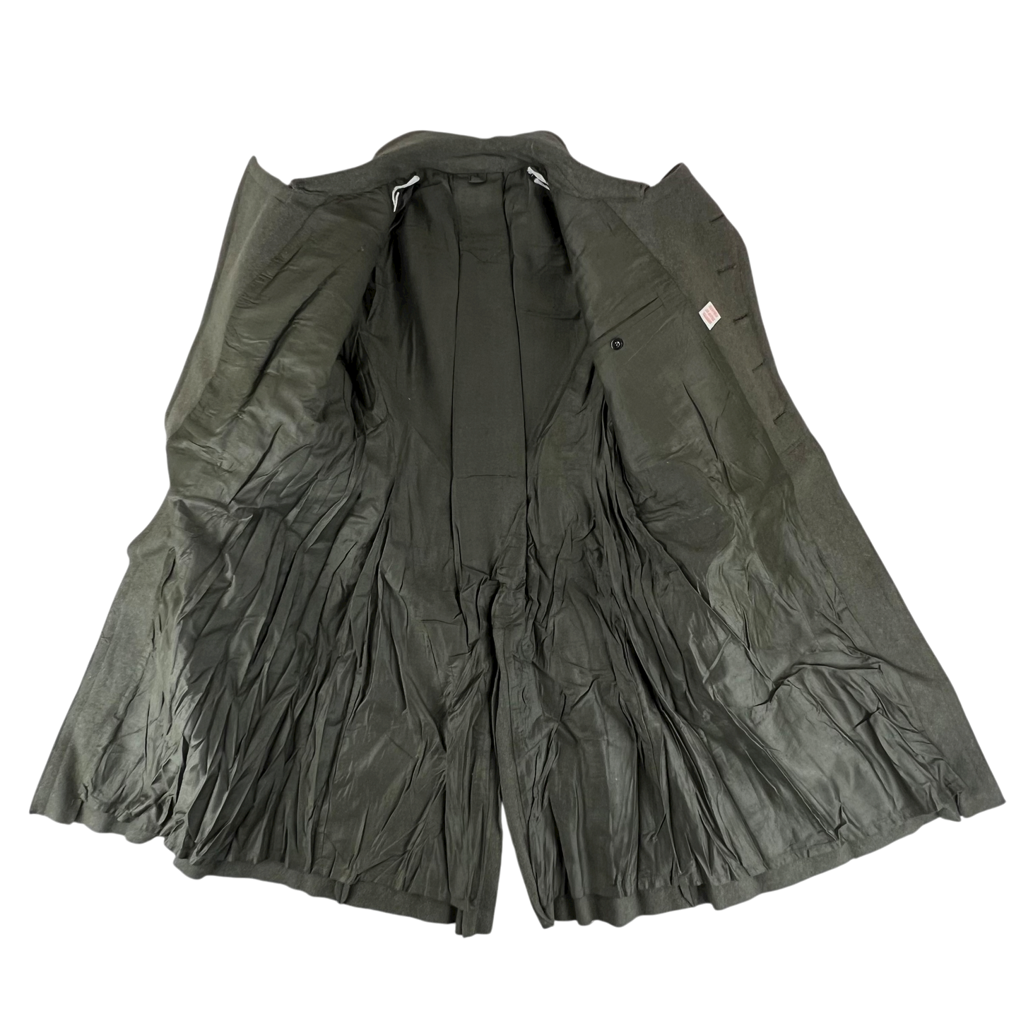 Bulgarian People's Army Khaki Wool Greatcoat - Small