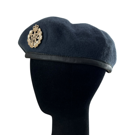British RAF Beret w/ Badge - Large 60cm