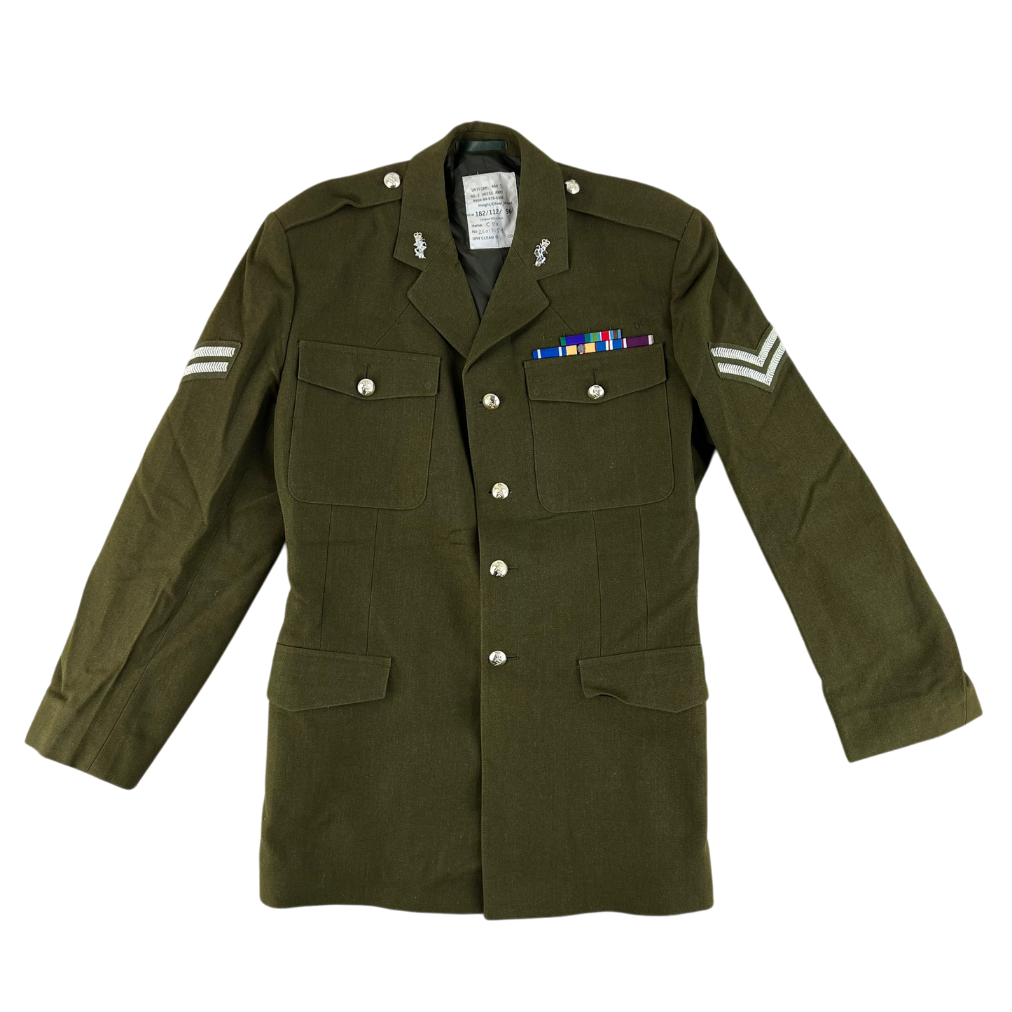 British Army No. 2 Dress Jacket - REME - Large 182/112
