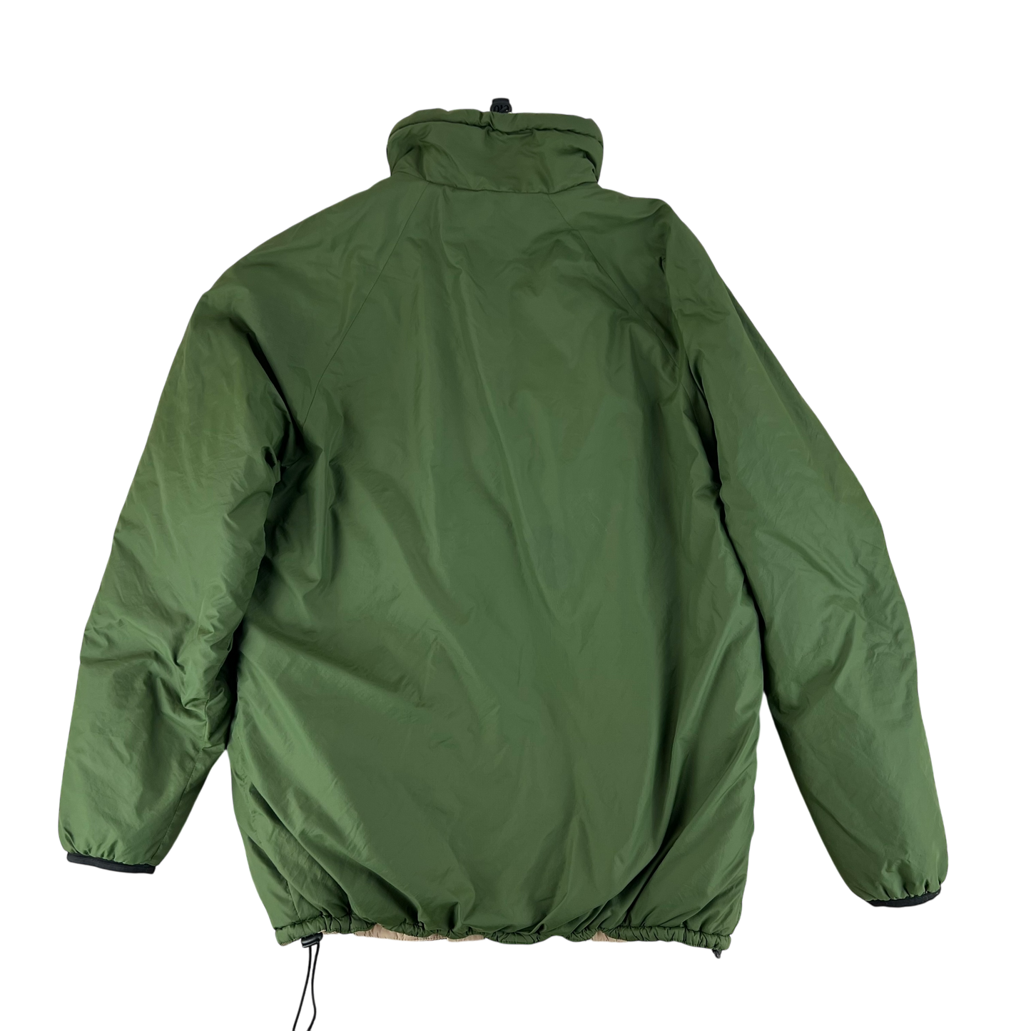 British Army Reversible Thermal Olive Green / Tan Quilted Jacket - Medium