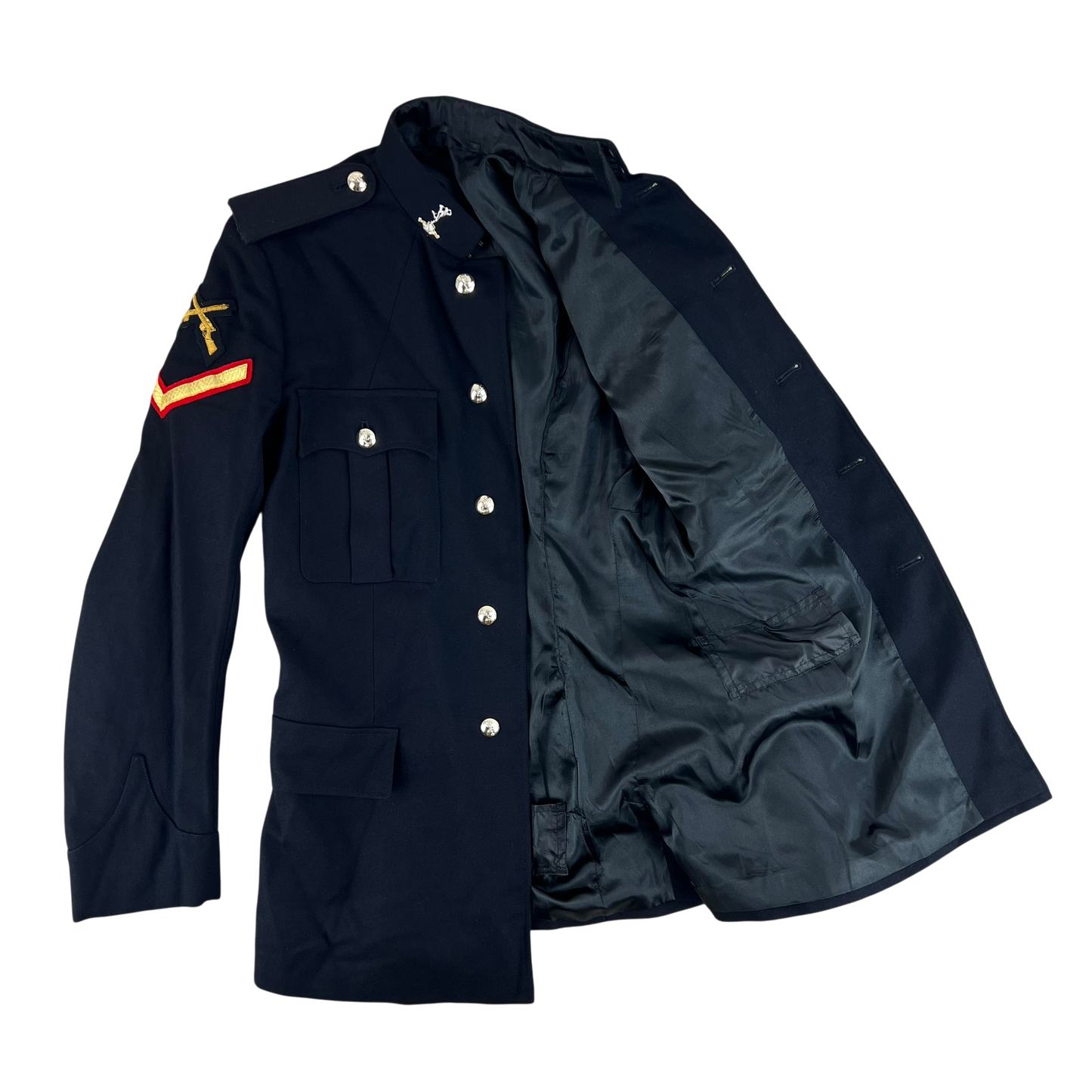 British Army No. 1 Dress Jacket w/ Belt - Royal Signals - Medium 188/96