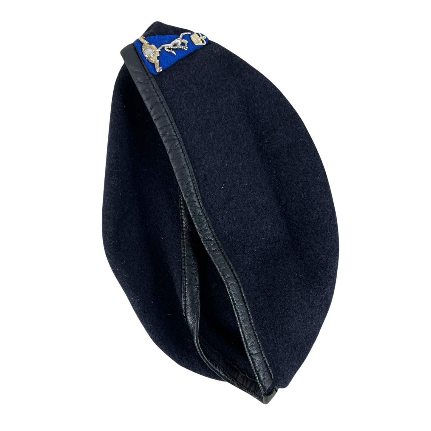 British Army Beret w Badge - Royal Signals Corps - Large