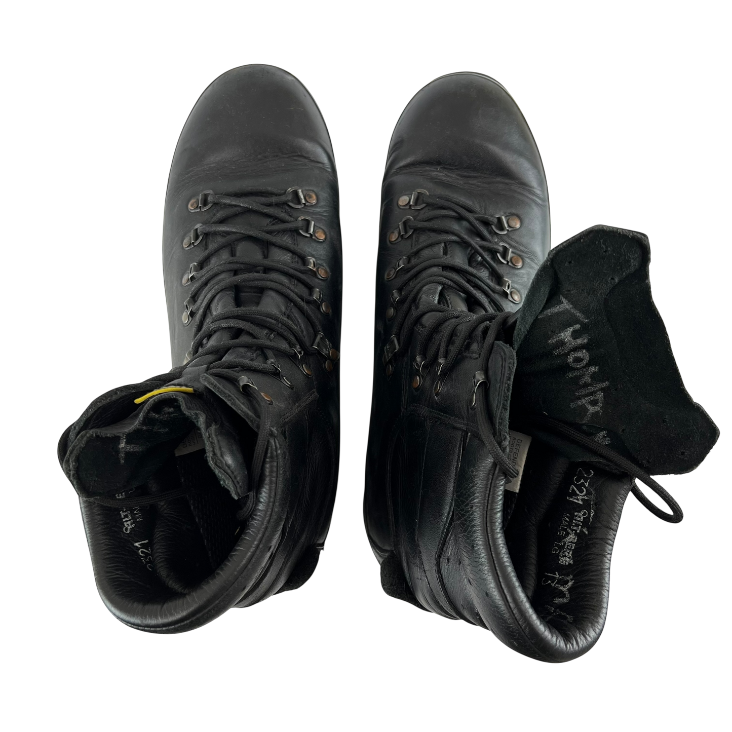 British Army Altberg Defender Black Combat Boots - Size 13L