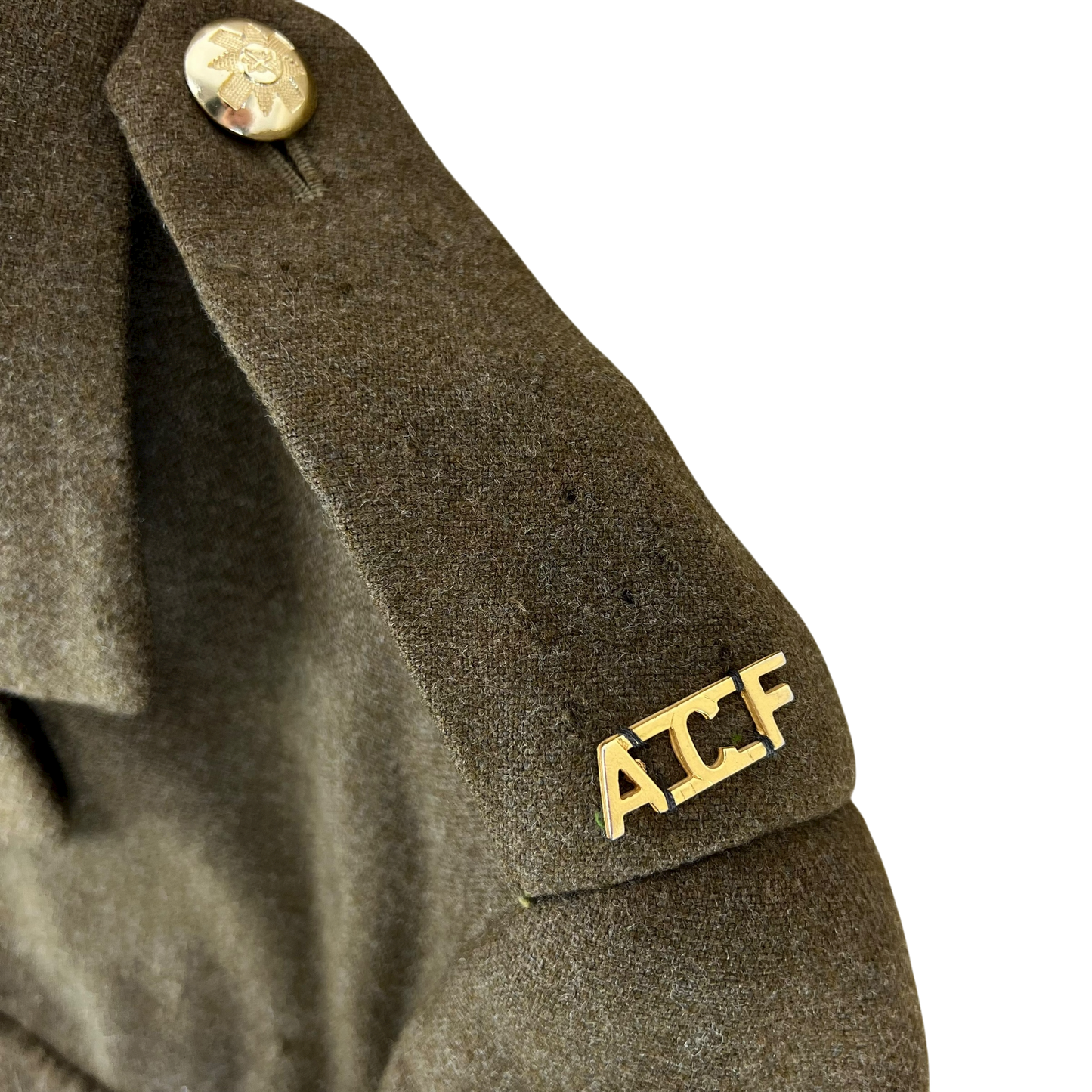 British Army No. 2 Dress Jacket Green 50s Scottish Pattern - Royal Highlanders "Black Watch" ATF - Medium