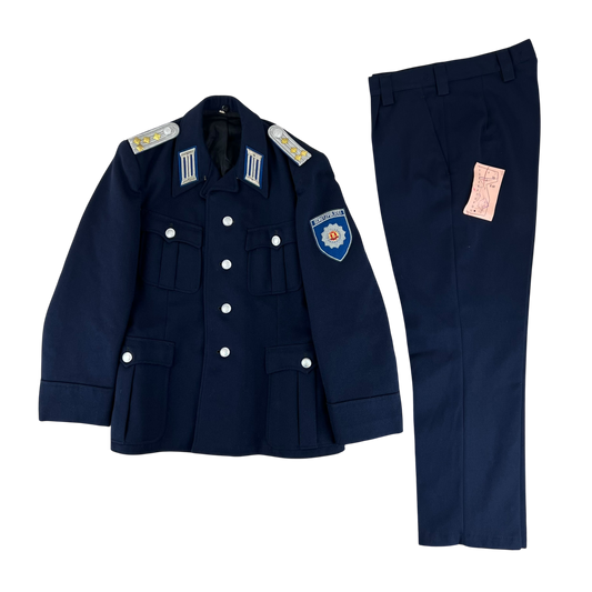 East German Police Schutzpolizei Dress Uniform Set - Small