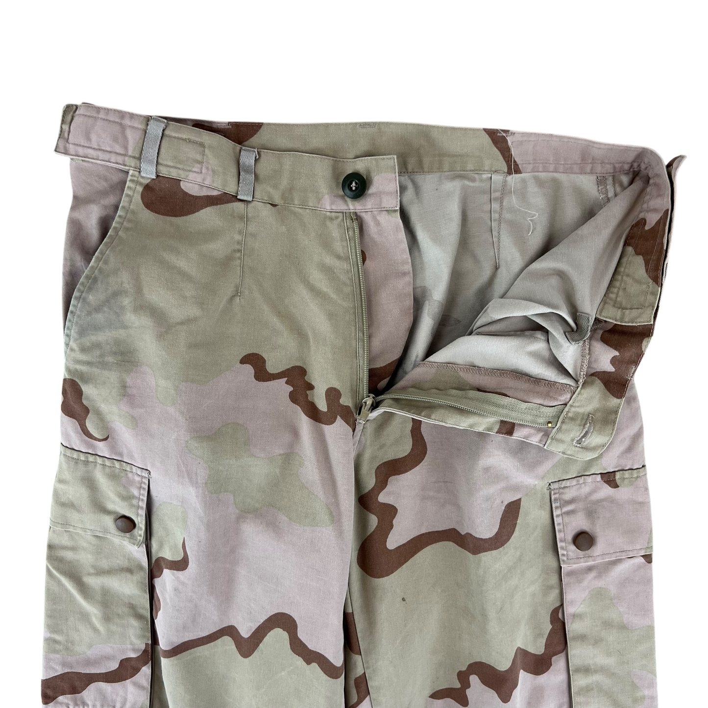 Dutch Army M93 Desert Tricolour Camouflage Combat Trousers - W34 L34