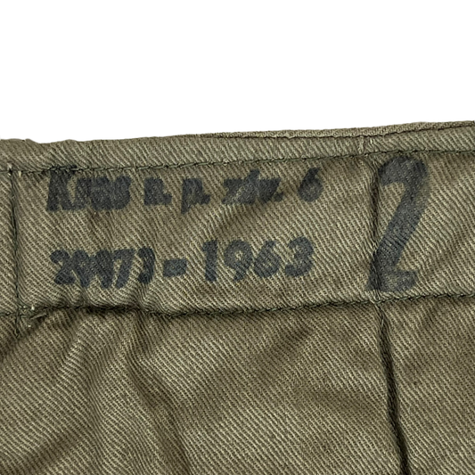 Czechoslovak Army M60 & Vz. 63 Cold Weather Thermal Trouser Liner - W38 L31
