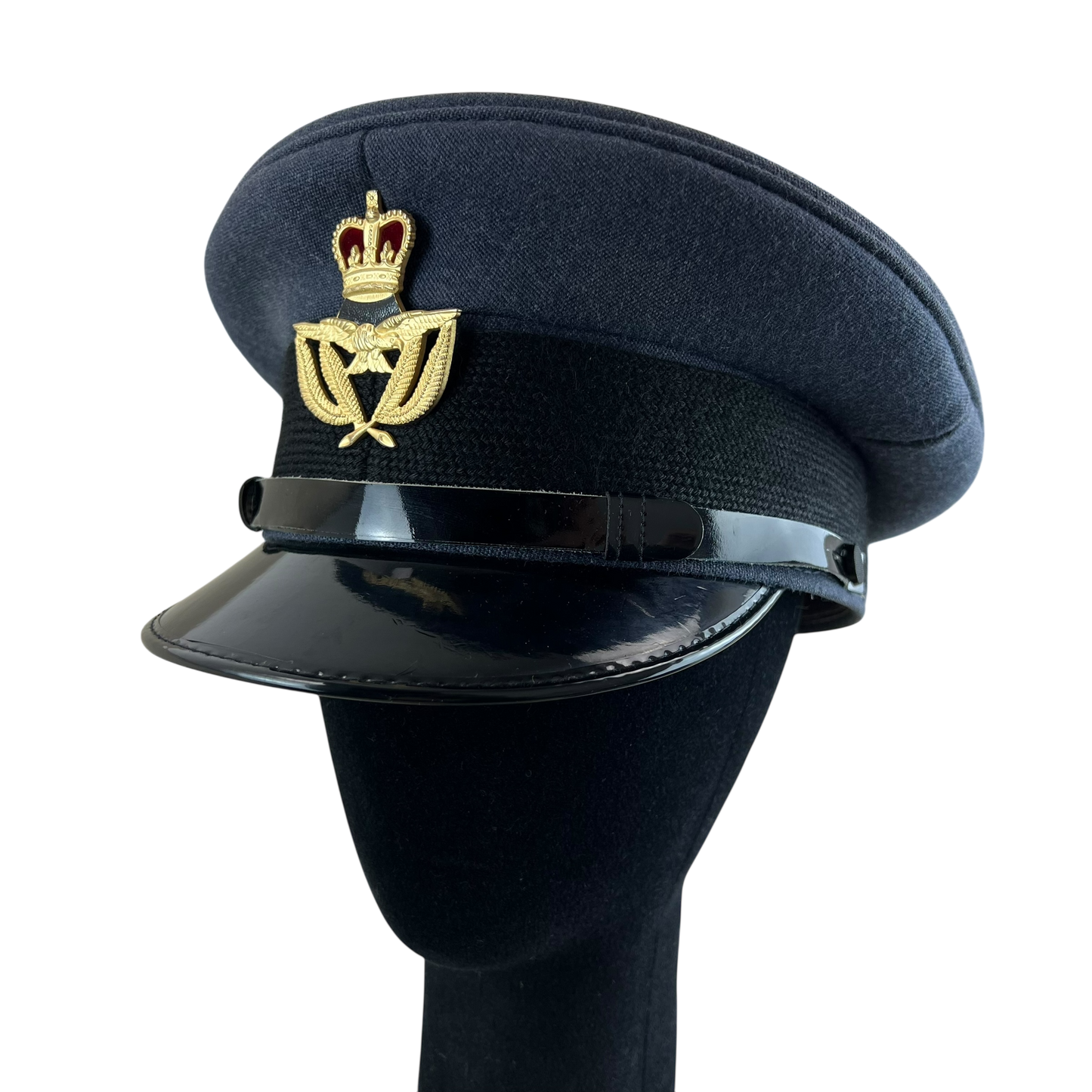 British RAF Peaked No. 1 Warrant Officer's Dress Cap - Medium 57cm