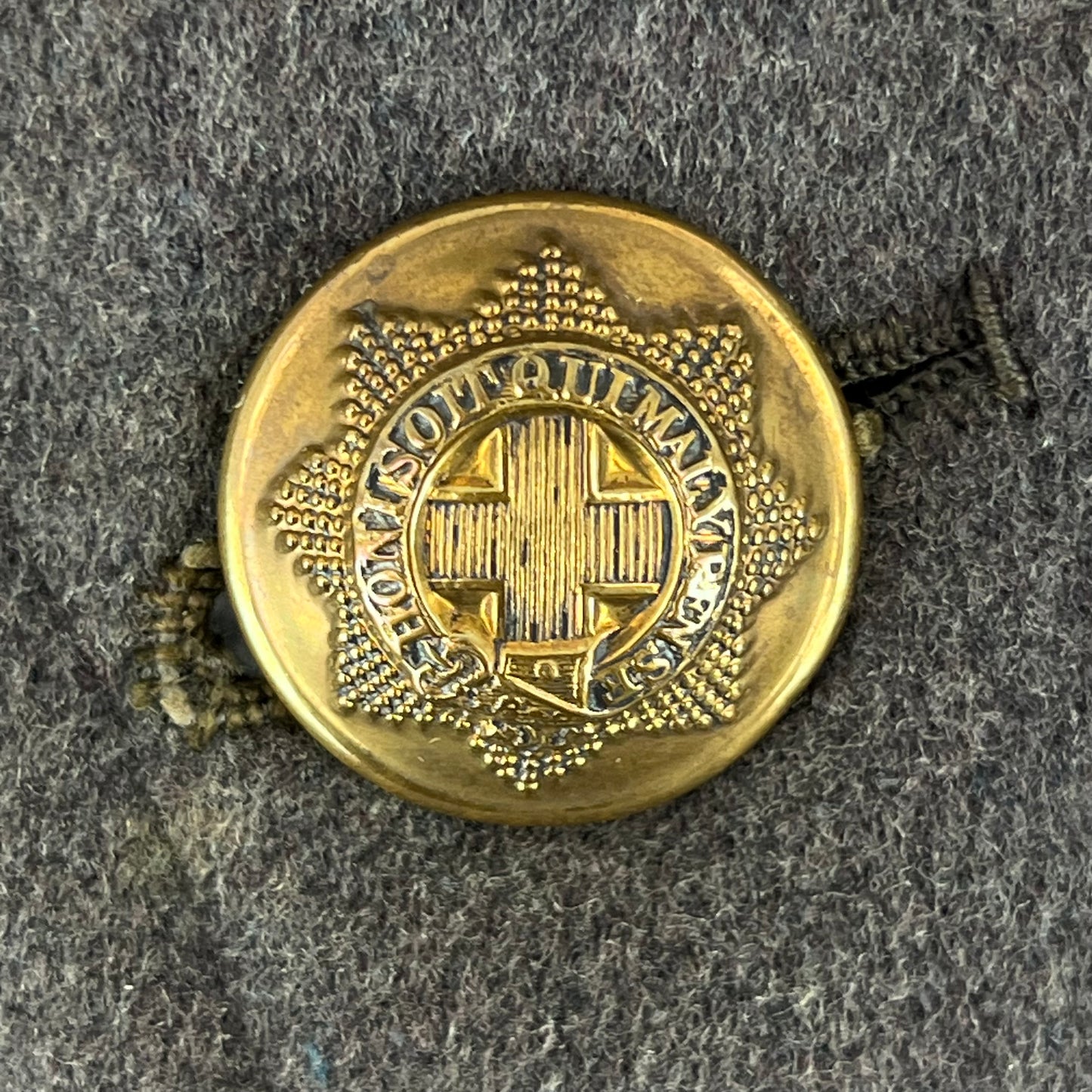 British Army 30s Footguards Officer's Double Breasted Wool Greatcoat - Coldstream Guards - Small