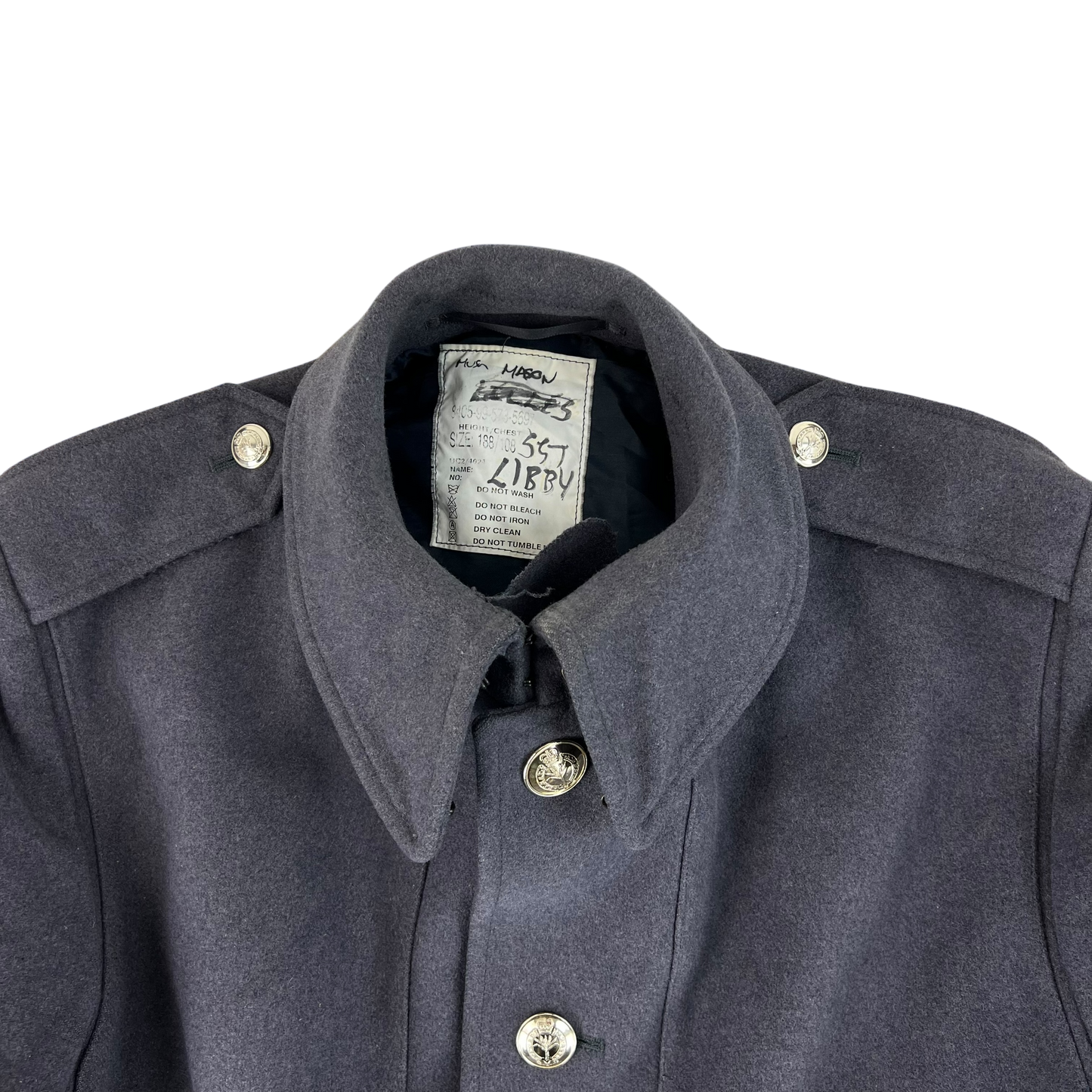 British Army Footguards Wool Greatcoat - Welsh Guards - Large 188/108