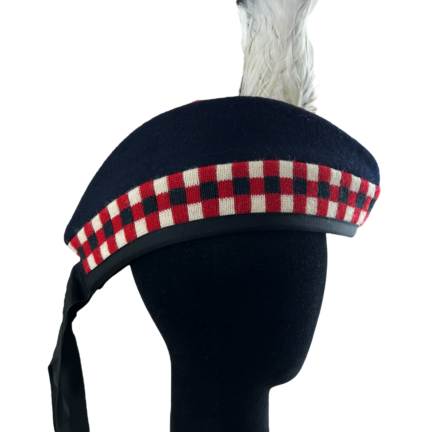 British Army Glengarry w/ Badge & Plume - Royal Regiment of Scotland - Small 56cm