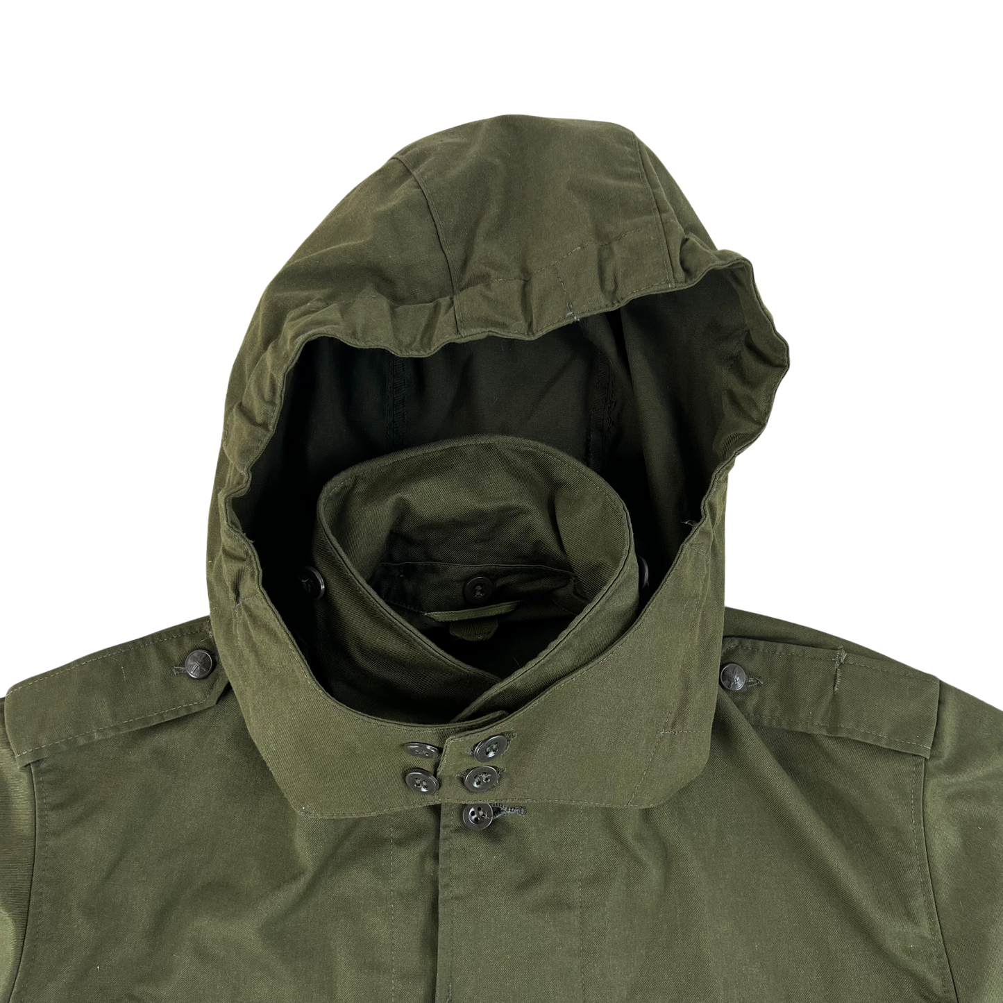 Czechoslovak Army M85 Field Parka Olive Green w/ Hood - Medium 172/100