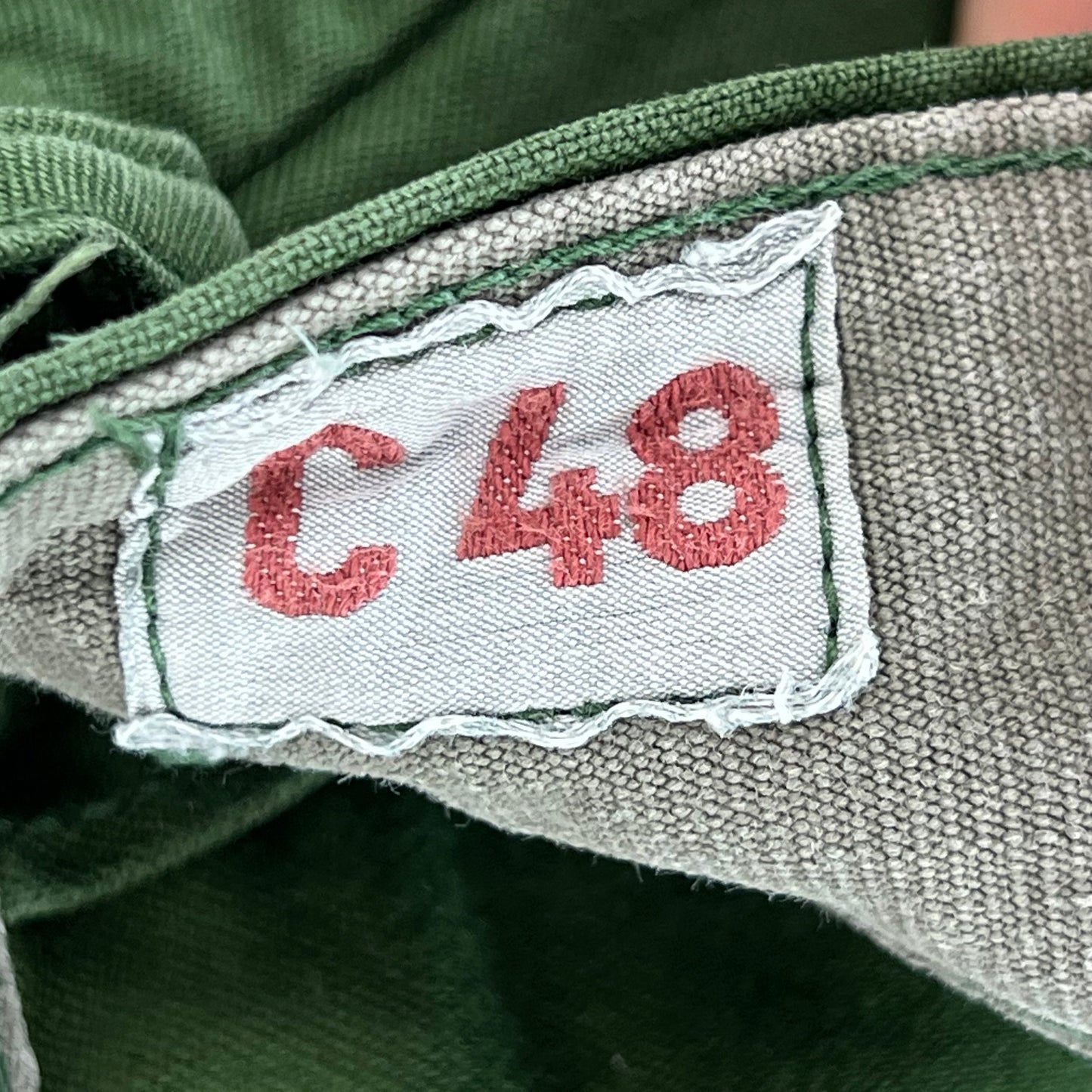 Swedish Army M59 Green Combat Trousers - W31 L29.5