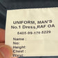 British Royal Air Force No. 1 Dress Jacket w/ Belt - X Large 116R