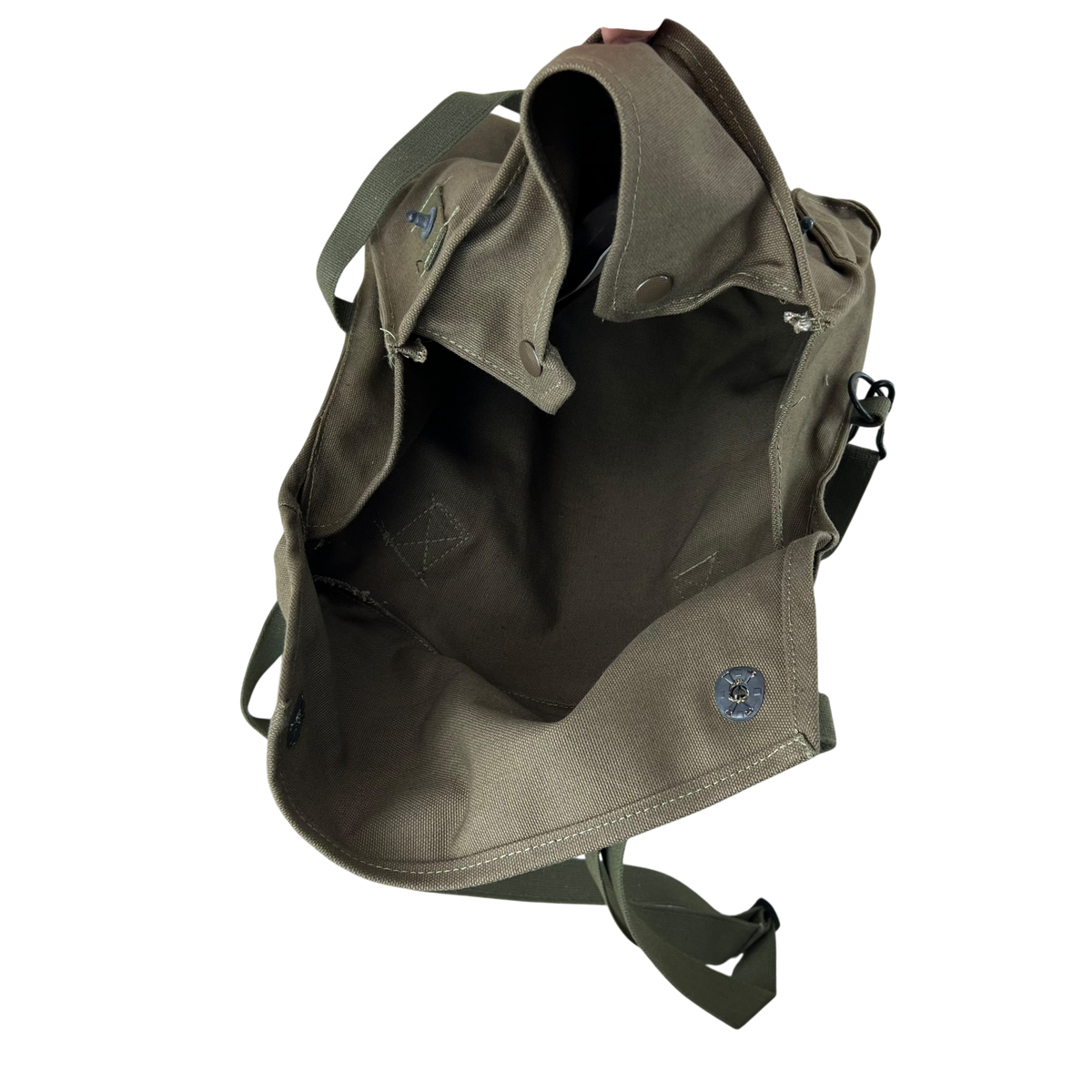 Finnish Army M61 Gas Mask Respirator Bag w/ Kit