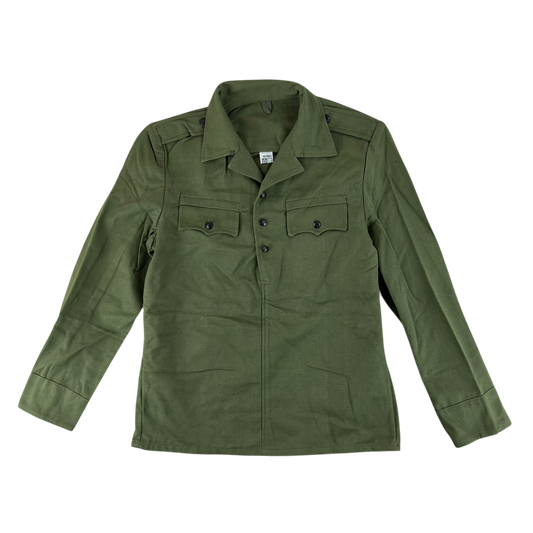 Bulgarian People's Army Olive Green Cossack Shirt - Medium