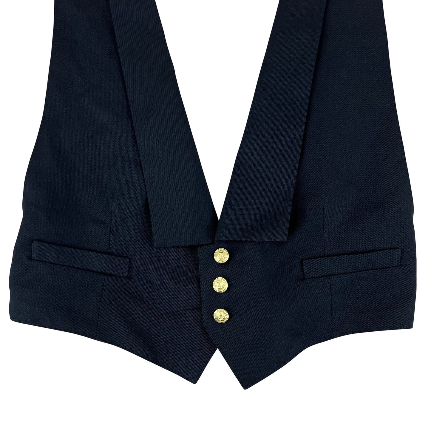 Finnish Navy M83 Black Mess Dress Waistcoat - Large