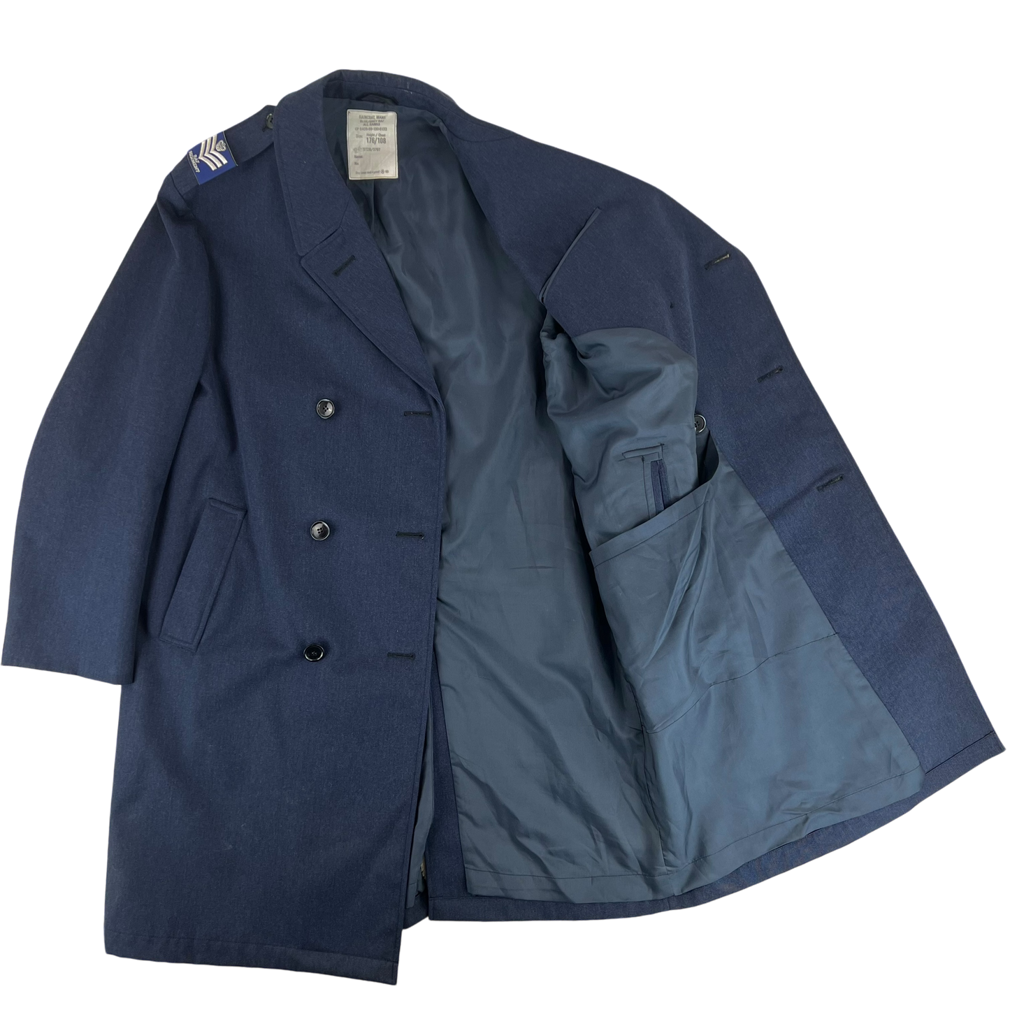 British Royal Air Force Raincoat Trench Coat - Large 178/108